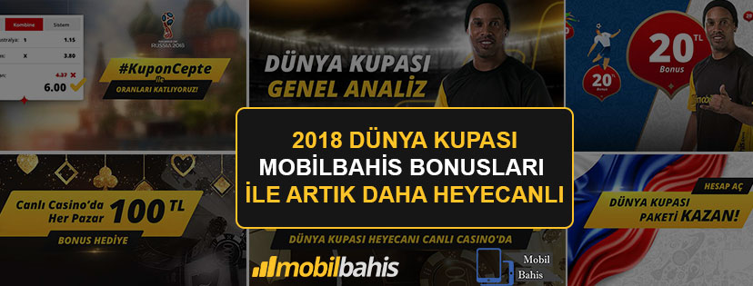 Mobilbahis Dünya Kupası Bonusları